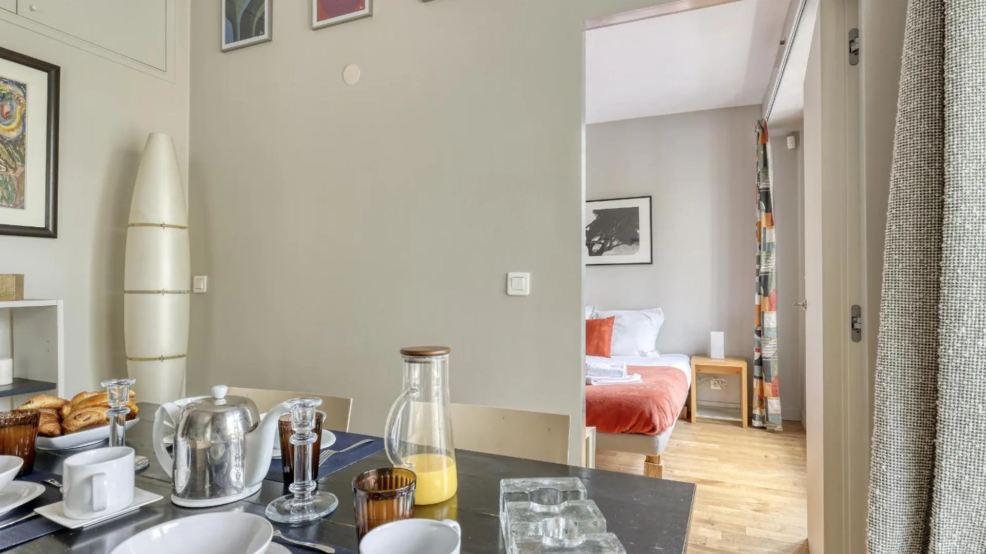 Daire Luminous & Modern Flat With Balcony Paris-Bastille